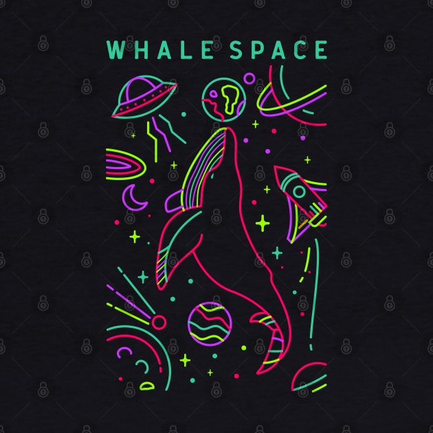 Whale Space Monoline by Mako Design 